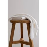 Koza Home Ivory Beyaz Bordürlü Mikro Fiber%100 Pamuk 2'li Banyo Havlusu Seti 50x90-70x140 1101A