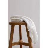 Koza Home Ivory Beyaz Fitilli Mikro Fiber Pamuk 2li El Yüz Havlusu Seti 50 x 90 - 50 x 90 1131A - 50 x 90 cm