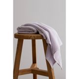 Koza Home Ivory Lila Fitilli Mikro Fiber Pamuk 2li Banyo Havlusu Seti 50 x 90 - 70 x 140 1129A - 50 x 90 cm