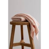 Koza Home Ivory Somon Bordürlü Mikro Fiber%100 Pamuk 2'li Banyo Havlusu Seti 50x90-70x140 1103A