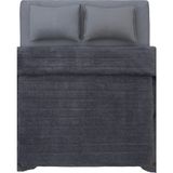 Koza Home Koza Lun Gri Yatak Örtüsü Takımı Çift Kişilik 9083 - 230 x 240 cm