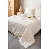 Koza Home Loretta Bej Çift Kişilik Nakışlı Nevresim Takımı 2539 - 200 x 220 cm