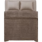 Koza Home Lun Bej Yatak Örtüsü Takımı Çift Kişilik - 170 x 240 cm