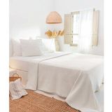 Koza Home Mare %100 Pamuklu Bej Waffle Pike Çift Kişilik 230x245 7501A