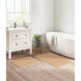 Koza Home Mino Banyo Paspası 2'li Kaydırmaz Taban Bej - 60 x 100 cm