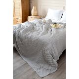 Koza Home Parlin Siyah Tek Kişilik Pike 150X220 2611