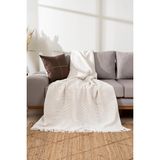 Koza Home Rustıc Krem- Bej Koltuk Örtüsü 170X220CM 5160A - 170 x 220 cm - Krem - Bej