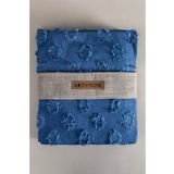 Koza Home Sitra Lacivert Çift Kişilik Püsküllü Yatak Örtüsü 230x250 2 Yastık 50x70 5034