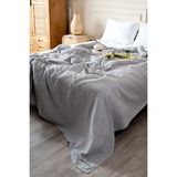Koza Home Sonya Gri Çift Kişilik Pike 200X220 2612