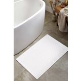 Koza Home Tilos Jakarlı Ayak Havlusu Beyaz 60x90 2225