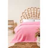 Koza Home Viva %100 Pamuk Pembe Pike 200x220 2605