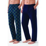 Koza İç Giyim Erkek Pamuklu 2'li Tek Alt Pijama - Lacivert
