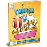 Koza Kitap Koza Karaca 8. Sınıf Türkçe 11'li Ders Denemeleri