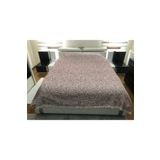 Koza Mix towel Çok Amaçlı Pamuklu Örtü Pike Yatak Örtüsü Çekyat Zebra Bordo 240x220cm