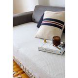 Koza Mix towel Yıldız GRİ Oturma Yerini Kapatan Koltuk, Çekyat, Kanepe Örtüsü/ Şalı 115x200 Cm