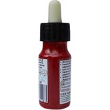 Koza Sanat Ebru Boyası Kırmızı Damlalıklı 30 ml - Hzr - 320