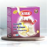 Koza Tek Içimlik Zencefil Bal Limon Aromalı Toz İçecek 40'lı - 100 gr