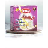 Koza Tek Içimlik Zencefil Bal Limon Aromalı Toz Içecek 40'lı - 1