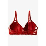 Koza Underwear Kadın Tül Detaylı Dolgusuz Toparlayıcı Minimizer Sütyen