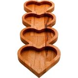 Koza Wood Kalp Çerezlik Sunum Tabağı ve Kahvaltılık