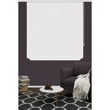 Kozastor Ekru Stor Perde S-512 Etek Dilimli - 160 x 260 cm