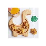 Kozawoodart Ahşap Minik Dino Servis Taba?? Kahvalt? Taba??