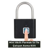 Kozera #KoruyucuKilit Biyometrik Güvenlik Çelik Mini Akıllı Parmak İzi İle Çalışan Valiz Dolap Kapı Pencere Asma Kilit