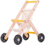 Kozi Wood 07 Oyuncak Bebek Arabası - Sarı
