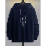 Kozia Outdoors Kapşonlu Oversize Unisex Sweatshirt Kapsonlar2000 Lacivert