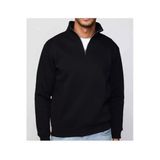 KOZİA OUTDOORS malkoçbey dik yakalı fermuarlı oversize unisex sweatshirt