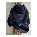 KOZİA OUTDOORS malkoçbey your self sırt Baskılı Kapüşonlu Sweatshirt
