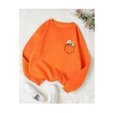 KOZİA OUTDOORS o yaka baskılı oversize unisex sweatşhirt