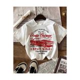 KOZİA OUTDOORS strive to be beter baskılı basic bisiklet yaka unisex tişört