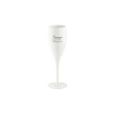 Koziol 100 ml Superglass Beyaz Şampanya Kadehi
