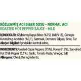 Közlenmiş Acı Biber Sosu – Normal Acı (Mild) (3) - 0,01 g