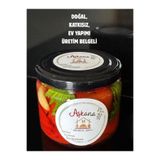 Közlenmiş Kapya Biber 300g - Ev Yapımı Katkısız Hakiki Köz Ateşi Paprika Biber Konservesi