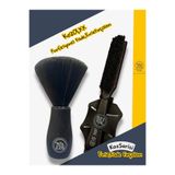 kozmetik126 Koz01 Profesyonel Ense Fırçası & KozXX Fade Kesim Fırçası