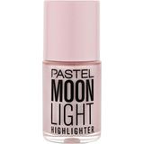 Kozmopol Pastel Moonlight Highlighter No 100 Likit Aydınlatıcı Roll-on Hacim Özelliği ile Parlaklık Sağlar - Pembe