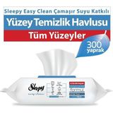 Kozmopol Sleepy Easy Clean Yüzey Temizlik Havlusu 3X100 Yaprak Renkli Dayanıklı Yapı ve Kolay Temizlik - standart