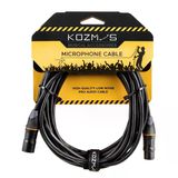 Kozmos Kcl-020-10M Mikrofon Kablosu 10 Metre Xlr Xlr