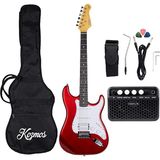 Kozmos KGP-202HSS-RD Elektro Gitar Paketi - Kırmızı