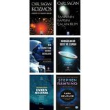 Kozmos + Tanrının Kapısını Çalan Bilim (Carl Sagan) + Bir Astronottan Hayat Dersleri + Sorgulanan Uzay ve Zaman + Evren Avucunda (Chritophe Galfard) + Kara Delikler (Stephen Hawking) - 6 Kitap Set