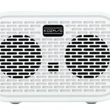 Kozmos UNIQUE-MINI Beyaz Şarjlı Bluetooth Masaüstü Gitar Amfisi