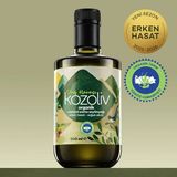 Kozoliv Organik Erken Hasat Soğuk Sıkım Zeytinyağı - İçimlik - Anne & Bebek & Çocuk - Dağ Havası 500ml - 500 ml