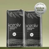 Kozoliv Soğuk Sıkım Natürel Sızma Zeytinyağı 2'li 5 LT - 10 lt