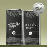 Kozoliv Teneke 5 lt Soğuk Sıkım Naturel Sızma Zeytinyağı