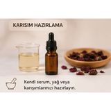 Kozpak Tekli Amber Boş Cam Şişe Siyah Damlalıklı Serum Uçucu Yağ ve Aromaterapi Için - 30 ml