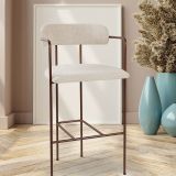 Kozza Home Boston Bronz 65 CM Bar Sandalye