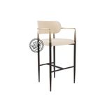 KOZZA HOME Casares Bar Sandalye Pirinç Eskitme - 65 cm
