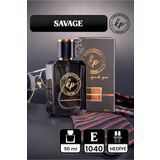 kp kimyagerden parfüm E-1040 KP Savage ( Elit Seri ) - 50 ml Erkek Parfüm